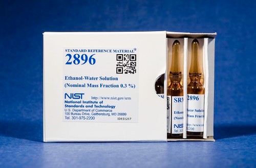 SRM 2896  乙醇 水溶液標(biāo)準(zhǔn)品(標(biāo)稱質(zhì)量分?jǐn)?shù)0.3%)