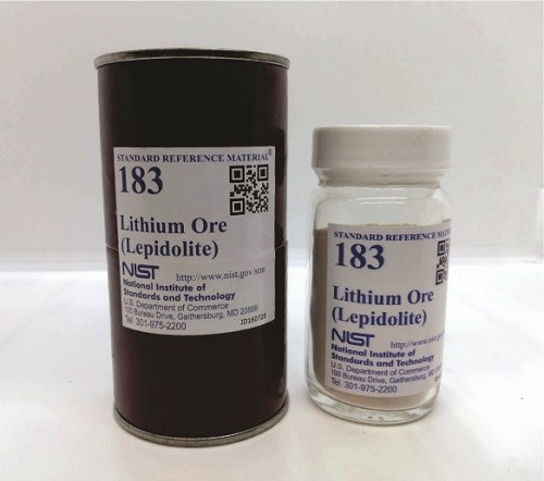 SRM 183  鋰礦(鱗云石)標(biāo)準(zhǔn)品
